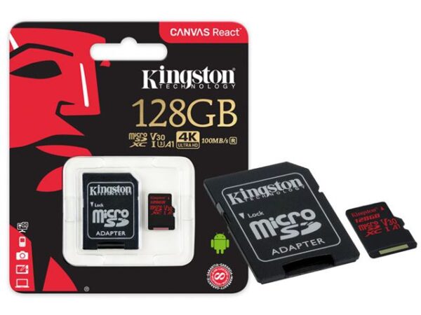 MEM SD MICRO 128GB UHS-I V30 Class U3 + 1ad KIN MEM SD MICRO 128GB UHS-I V30 Class U3 + 1ad KIN