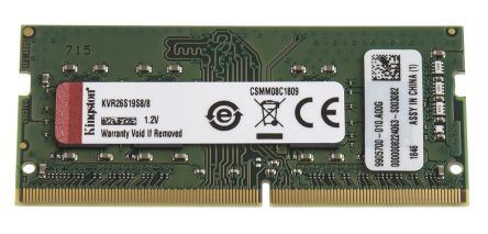 MEM SOD DDR4 8GB 2666MHz KIN ValueRAM KVR26S19S8/8 MEM SOD DDR4 8GB 2666MHz KIN ValueRAM KVR26S19S8/8