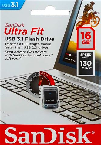 USB memorija Sandisk Ultra Fit USB 3.1 16GB USB memorija Sandisk Ultra Fit USB 3.1 16GB