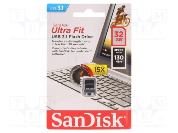 USB memorija Sandisk Ultra Fit 3.1 32GB USB memorija Sandisk Ultra Fit 3.1 32GB