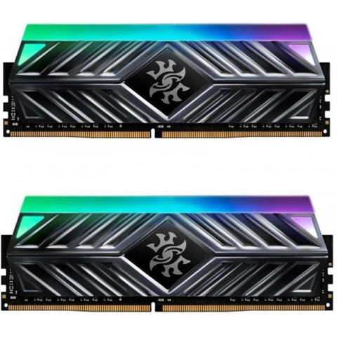 Memorija DDR4 16GB 3200MHz (2x8GB) XPG SPECTRIX D41 Grey ADATA Memorija DDR4 16GB 3200MHz (2x8GB) XPG SPECTRIX D41 Grey ADATA