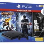 SONY-PlayStation 4 1TB+Rat. and Clank+ Last of Us+Uncharted 4