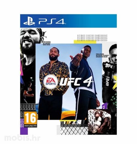 SONY-PlayStation igra UFC 4 3202052213 SONY-PlayStation igra UFC 4 3202052213