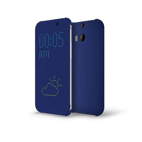 HTC One M9 Dot View cover plavi HTC One M9 Dot View cover plavi