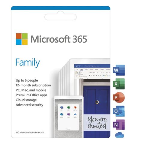 FPP Microsoft 365 Family English Subscr 1YR CEE FPP Microsoft 365 Family English Subscr 1YR CEE