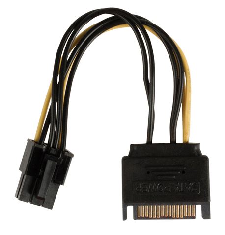 CC kabl za napajanje grafičke PCIe F - SATA 15-pin M - 0 CC kabl za napajanje grafičke PCIe F - SATA 15-pin M - 0