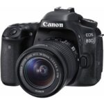 CANON DSLR fotoaparat 80D EF18-55IS STM