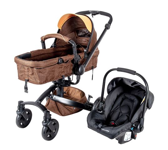 Kolica 2u1 Latitud Brown+ Autosjedalica