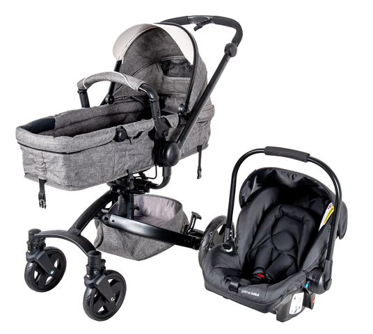 Kolica 2u1 Latitud Grey+Autosjedalica Kolica 2u1 Latitud Grey+Autosjedalica