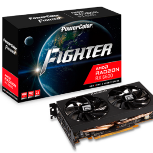 POWER COLOR AXRX6600 8GBD6-3DHFighter AMD Radeon RX66008GB GDDR6 128bit;HDMI,3xDP - Slika 1