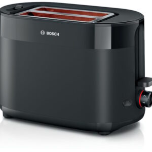 BOSCH Toster MyMoment TAT2M123, Crna, Dvije kriške, Snaga 800-950 W - Slika 1