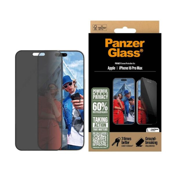 Zaštitno staklo PG iPhone 16 Pro Max Privacy Zaštitno staklo PG iPhone 16 Pro Max Privacy