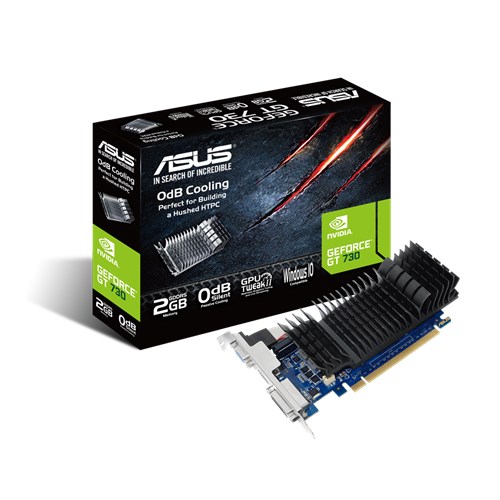 ASUS VGA GT730-SL-2GD5-BRKNVIDIA GeForce GT 7302GB GDDR5 64bit;VGA