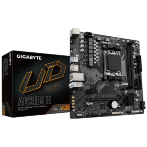GIGABYTE MB A620M H 1.0AMD A620;AM5;2xDDR5;M.2RAID;HDMI,DP,mATX - Slika 1