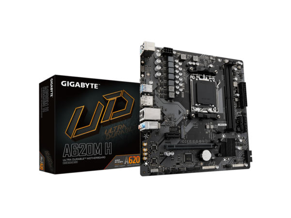 GIGABYTE MB A620M H 1.0AMD A620;AM5;2xDDR5;M.2RAID;HDMI