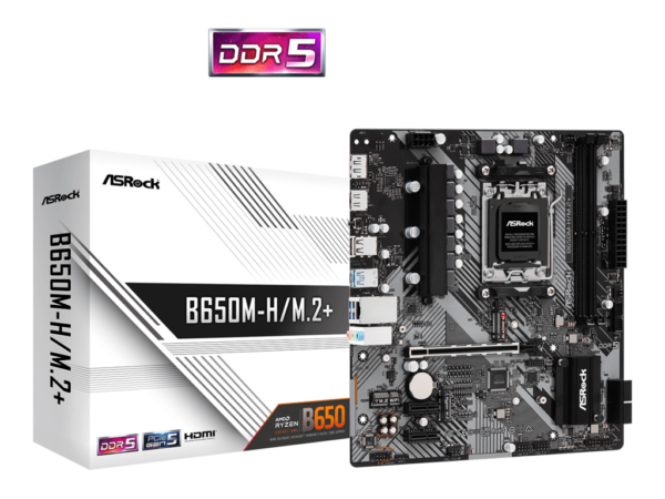 ASROCK MB B650M-H/M.2+AMD B650