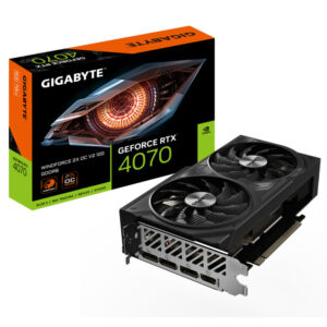 Gigabyte VGA RTX 4070 OC WFWindforce, 12GB 192bit, GDDR63xDP, 1xHDMI; - Slika 1