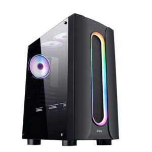 MS Armor V310 Gaming KućišteMidi tower, ATX, Mini ITX,mATXPodrška za vodeno hlađenje 280 mm - Slika 1