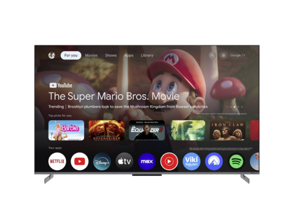 TESLA QLED Gaming TV G55S949 Powered by Google TV UHD Refresh Rate 144Hz Woofer G55S949GUS