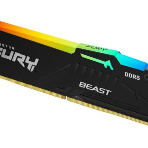 Kingston 32GB 6000MHz DDR5 RGBFury Beast (1x32GB), CL30,XMP, EXPO, 2RX8, 288-pin 16Gbit - Slika 1