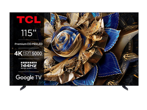 TCL 115"X955 Premium QD MiniLeHDR 5000nits; QLED PRO;ONKYO 6.2.2 Hi-Fi System; Google TV 115X955