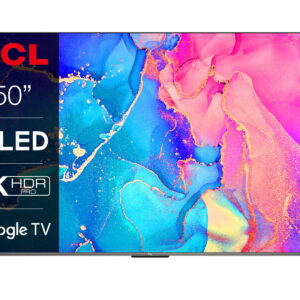 TCL 50"C635 4K QLED TVGoogle TV; WCG; 120 HZ DLG;MEMC; HDMI 2.1; boja crna; 5G garancija - Slika 1