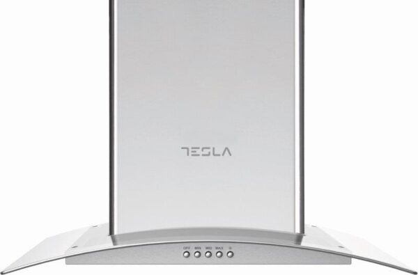 TESLA Zidna napa DD600SG usis 500 m3/h; motor 190 W; 3 brzine; LED svjetla 1 x 1.5 W; 55 dB