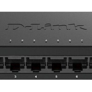 Switch DLINK 8-Port Gigabit Unmanaged Desktop DGS-108GL