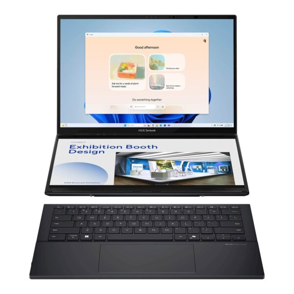 Laptop ASUS Zenbook Duo14 UX8406CA-PZ005W 14"3K OLED TOUCH 120Hz U9-285H 16C/16T 32GB DDR5 s2TB W11h Laptop ASUS Zenbook Duo14 UX8406CA-PZ005W 14"3K OLED TOUCH 120Hz U9-285H 16C/16T 32GB DDR5 s2TB W11h