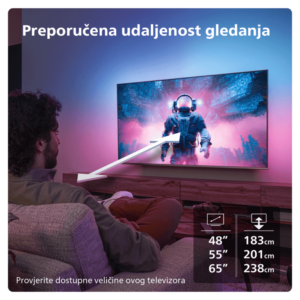 Philips 55''OLED819 4K GoogleAmbilight s 3 strane; 2.1 HDMI; P5 AI perfect; panel 120 HZ - Slika 4