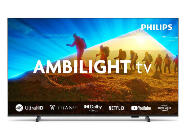 Philips 65"PUS8009 4K Titan OSAmbilight s 3 strane; HDMI 2.1Pixel Precise Ultra HD; Dolby Atmos 65PUS8009/12