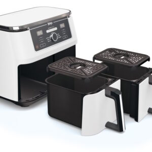 Ninja dvozonska fritezaKapac. 9.5L, 6 funk. kuhanjasnaga 2400W, PTFE neljepljivi premaz - Slika 1