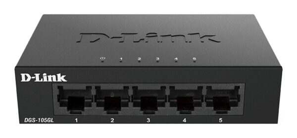 Switch DLINK 5-Port Gigabit Ethernet DGS-105GL Switch DLINK 5-Port Gigabit Ethernet DGS-105GL