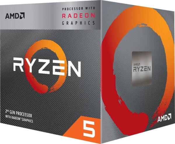 AMD Ryzen 5 3400G AM4 BOXCPU 4 cores