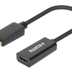 ADAPTER MANHATTAN   Active DP-Male/HDMI-Female