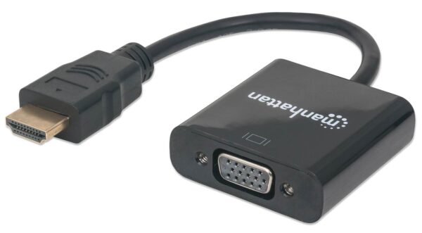 ADAPTER MANHATTAN HDMI to VGA Converter ADAPTER MANHATTAN HDMI to VGA Converter