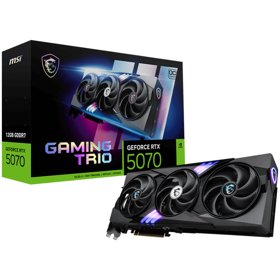 MSI RTX 5070 12G GAMING TRIO OC