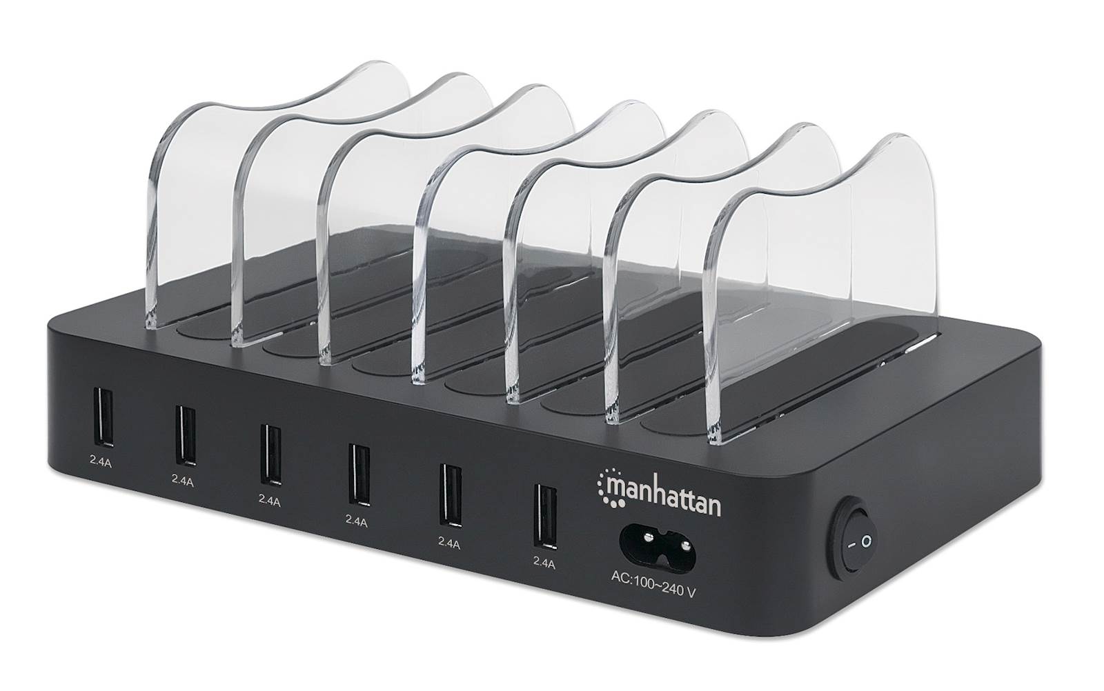 DOCKING MANHATTAN 6U1 USB A  5 V / 2.4 A
