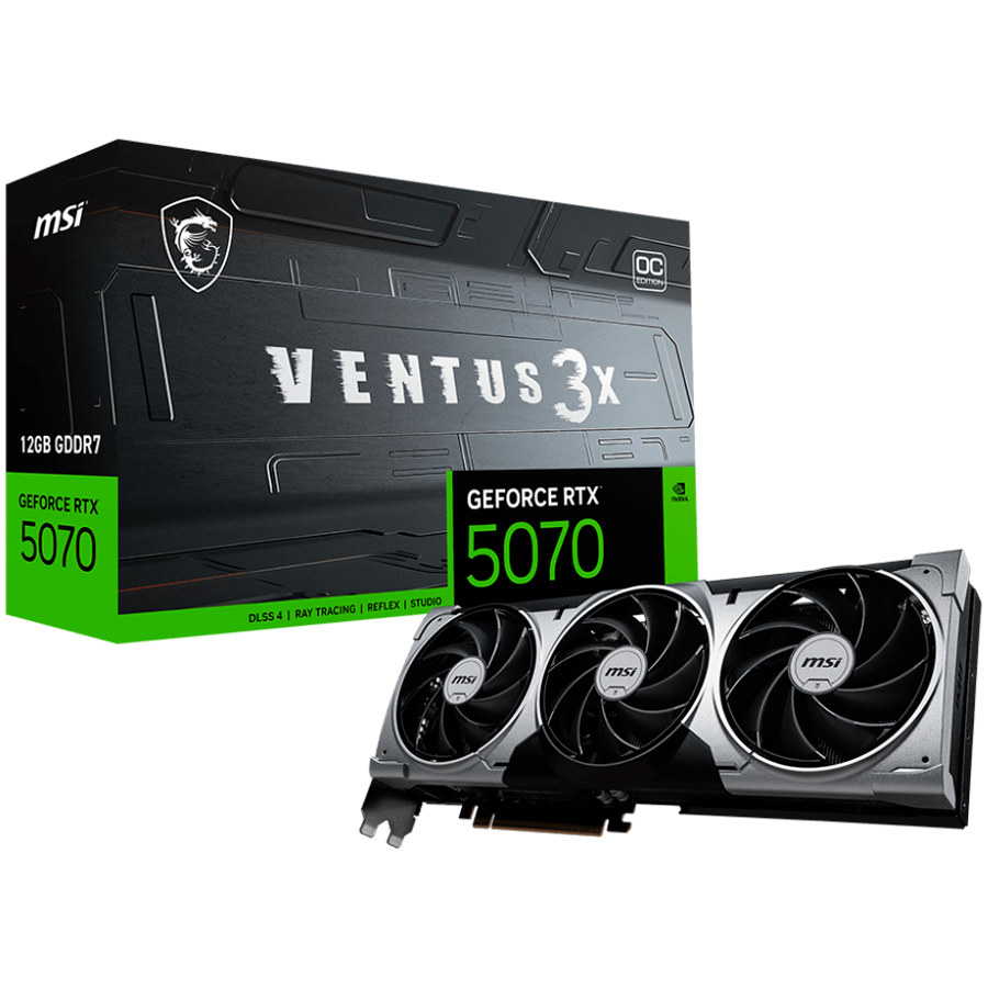MSI RTX 5070 12G VENTUS 3X OC