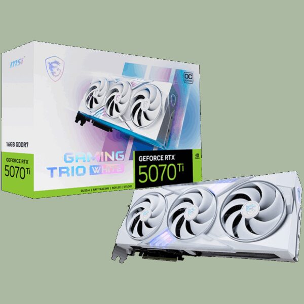 MSI RTX 5070 TI 16G GAMING TRIO OC WH MSI RTX 5070 TI 16G GAMING TRIO OC WH