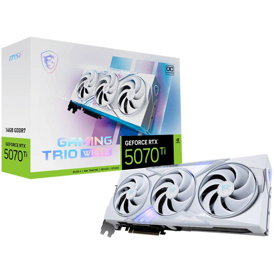 MSI RTX 5070 TI 16G GAMING TRIO OC WH