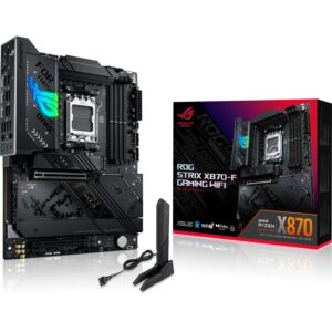 ASUS ROG STRIX X870-F GAMINGWIFI, X870, AM5; 4xDDR54x M.2; 2x SATA,HDMI,12x USB, RAID,ATX - Slika 1