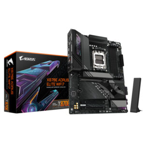 Gigabyte MB X870E Aorus EliteAM5, 4x DDR5, 4x M.2, 4xSATA2x HDMI, 2x DP, 12x USB, ATX - Slika 1