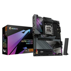 Gigabyte MB X870E AORUS MASTERAM5, 4x DDR5, 4x M.2, 4xSATA2x HDMI, 2x DP, 12x USB, ATX - Slika 1