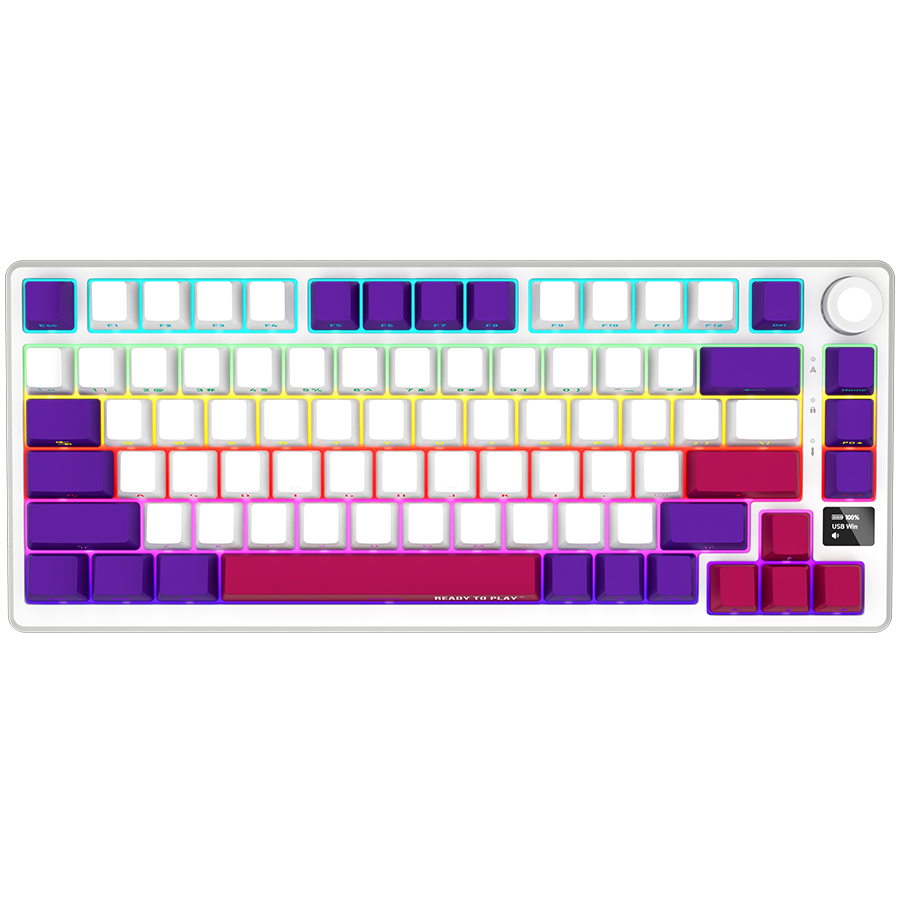 LORGAR LRG-KBP7075W-WH-US