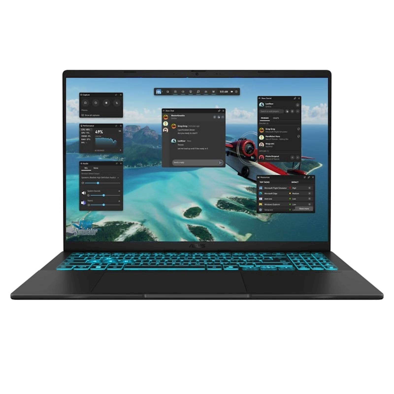 Laptop Asus Vivobook V16 V3607VU-RP137 16"FHD+ 144Hz IC7 U150 10C/12T 16G s1T RTX4050 6GB