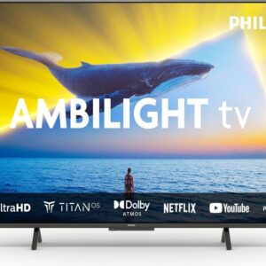 Philips 65"PUS8109 4K Titan OSAmbilight s 3 strane; HDMI 2.1Pixel Precise Ultra HD; Dolby Atmos - Slika 1