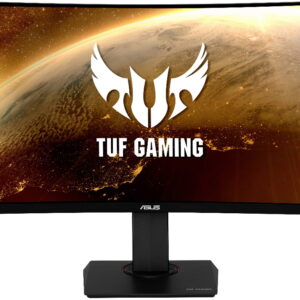 Asus monitor VG32VQR, 31.5",VA, zakrivljeni (2560x1440), 165Hz, 1ms, HDMIx2, DP, freesync, zvučnici - Slika 1