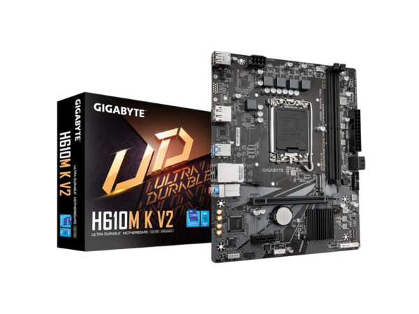 Gigabyte MB H610M K V2 DDR5LGA1700; 2xDDR5; M.2; 2xSATA;6xUSB; DP