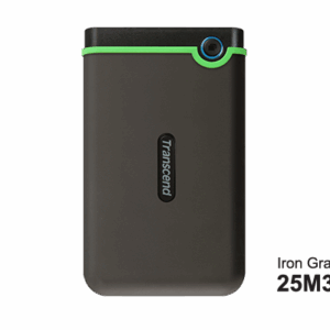 Transcend HDD 2TB StoreJet M3Portable,USB 3.1,anti-shock,Iron Gray - Slika 1